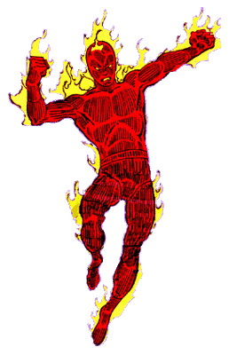 marvel heroes human torch